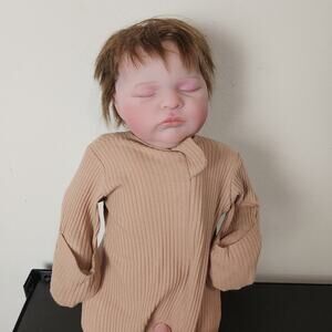 Pinky Doll Reborn Asleep Newborn Reborn Baby Doll Toy